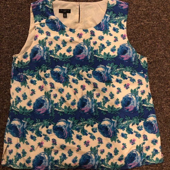 Floral print top - Picture 1 of 2